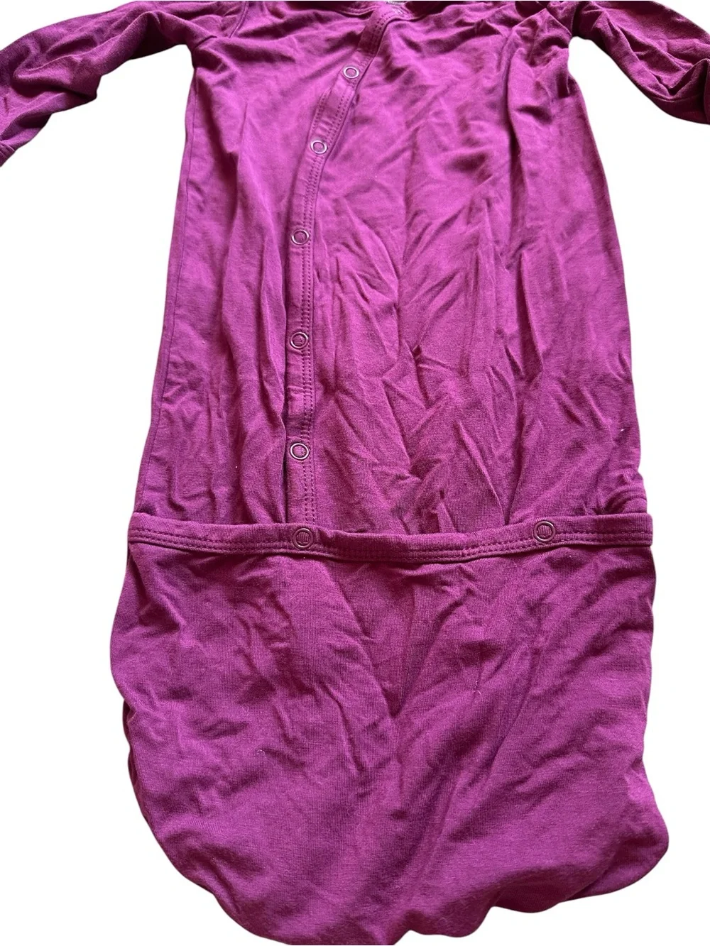Kyte Baby Bamboo blend baby bundler in purple size 3-6 months